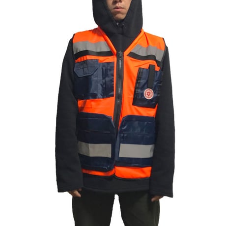 【USED】MDA MEDICAL TEAM VEST OF GAZA/ISRAEL WITH CAP