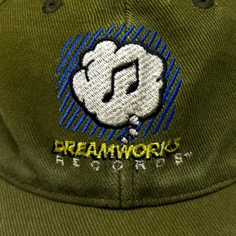 【USED】90's DREAMWORKS RECORDS 6-PANEL CAP