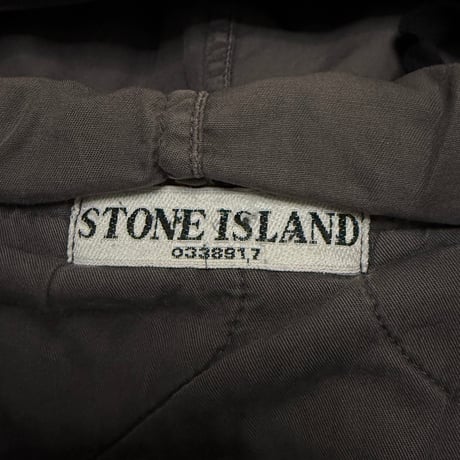 【USED】Stone Island 2004AW Quilted Nylon Hooded Jacket Paul Harvey era