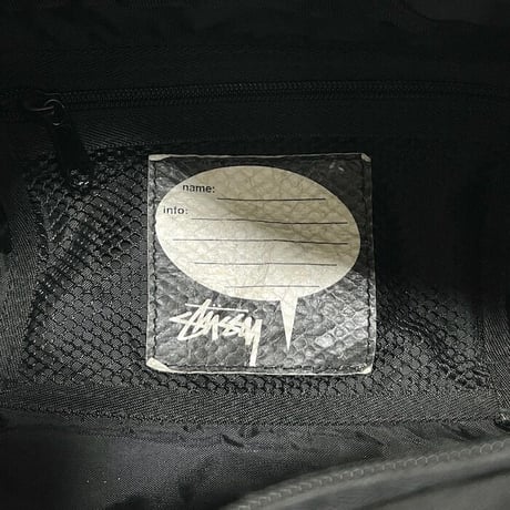 【USED】90'S-00'S STUSSY MINI DUFFEL SHOULDER BAG