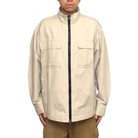 【USED】90's-00's NIKE Double Zip Minimal Utility Jacket Light Beige