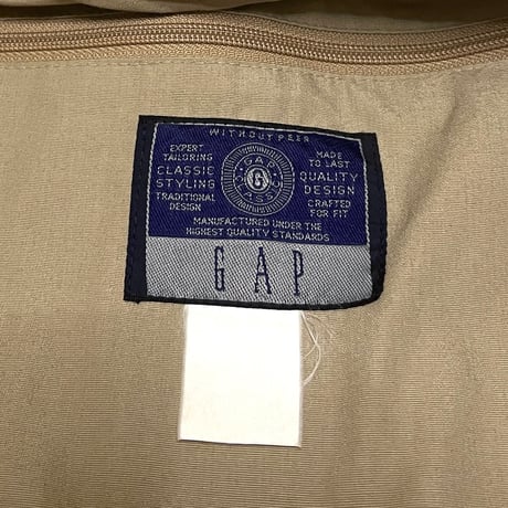 【USED】90's OLD GAP 19-POCKET FISHING VEST