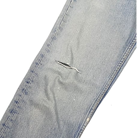 【USED】90's Levi's 501 DAMAGE JEANS MADE IN U.S.A.