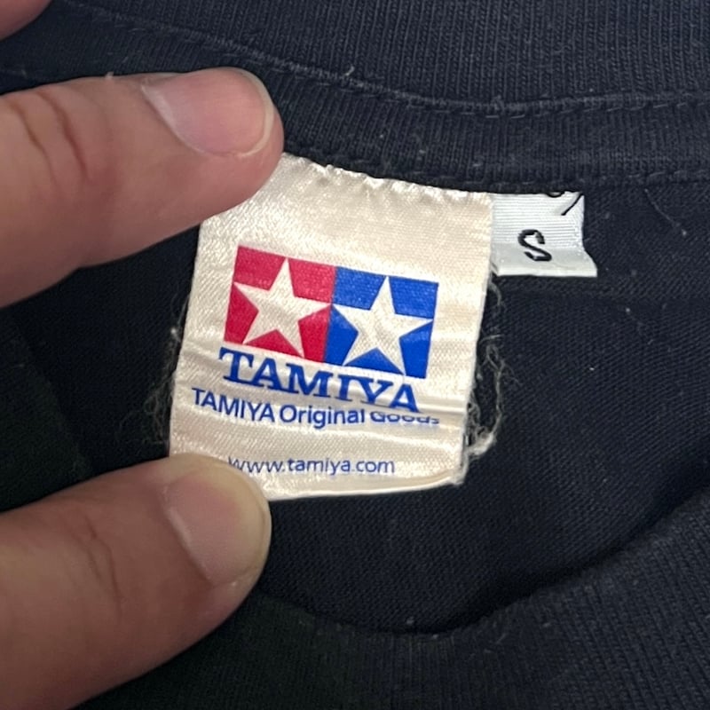 USED】90's-00's TAMIYA LOGO T-SHIRT | KONBINI USED】90's-00's TAMIYA LOGO T-SHIRT | KONBINI