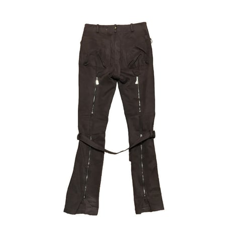 【USED】90'S ANGLOMANIA VIVIENNE WESTWOOD BONDAGE TROUSERS BROWN