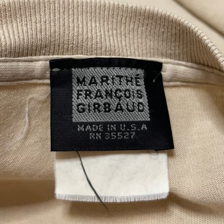 【USED】90's MARITHE + FRANCOIS GIRBAUD OVERSIZED T-SHIRT