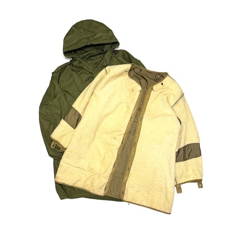【USED】50's U.S. Army M-51 Fishtail Parka with Pile Liner
