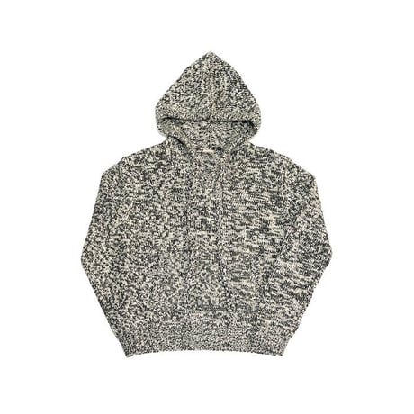【USED】00'S JOHN GALIANO WOOL KNIT PARKA