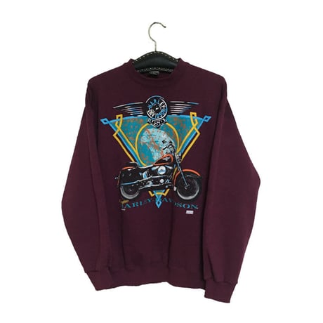 【USED】90'S HARLEY DAVIDSON SWEATSHIRT