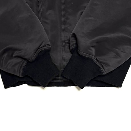 【USED】90's Jean Paul Gaultier Jeans Hooded Bomber Jacket with Removable Fur Trim