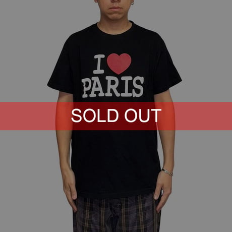 【USED】00's I ♡ PARIS T-SHIRT