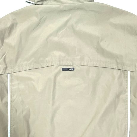 【USED】90'S-00'S NIKE ZIP HOODED JACKET BEIGE
