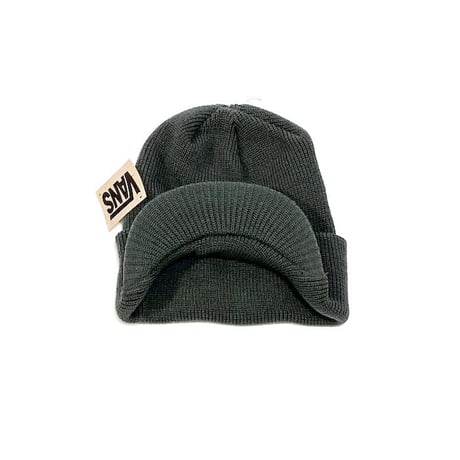 【DEAD STOCK】 90'S-00'S VANS KNIT CAP WITH BRIM