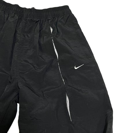 【USED】00'S NIKE GIMMICK NYLON PANTS BLACK