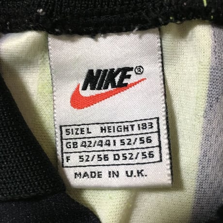 【USED】90'S NIKE UK HOOLIGAN GAME SHIRT
