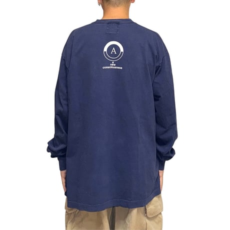 【USED】90's anarchic adjustment create L/S T-SHIRT
