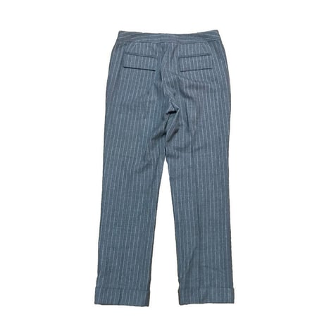 【USED】CALVIN KLEIN PINSTRIPE WOOL SLACKS