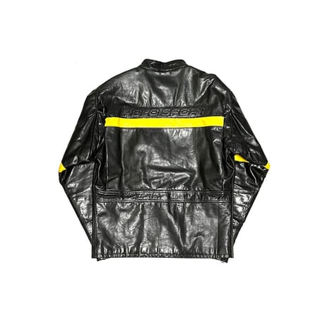 【USED】90's POLO SPORT RALPH LAUREN LEATHER BIKER JACKET