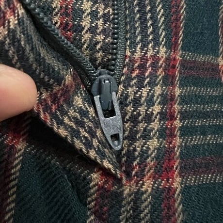 【USED】80'S CHARTER CLUB CLASSIC PLAID WOOL SHORTS