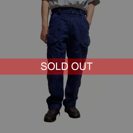 【USED】90'S-00'S BRITISH ARMY ROYAL NAVY COMBAT TROUSERS  (⑦ 1999)