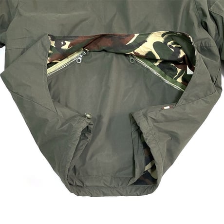 【DEAD STOCK】90'S MAHARISHI TECH CRACKLE HOODIE