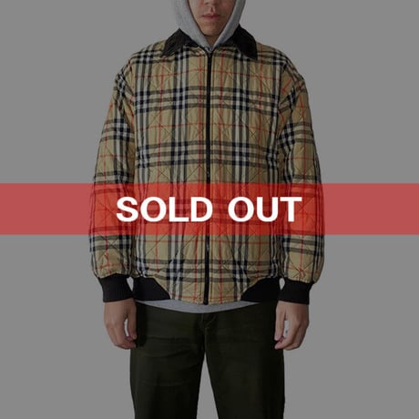 【USED】90'S BURBERRYS NOVA CHECK BLOUSON MADE IN ENGLAND