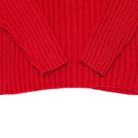 【USED】90'S-00's GAP HALF ZIP DRIVERS COTTON KNIT