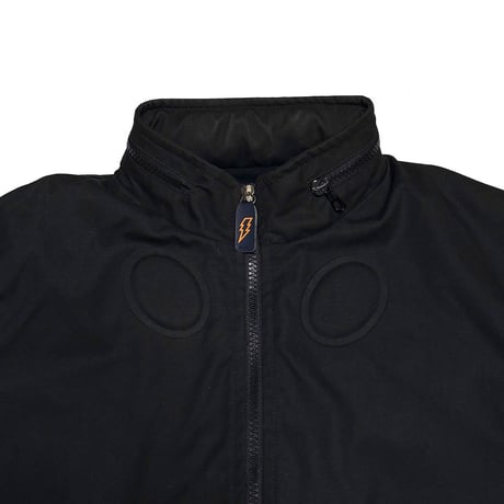 【USED】90's W.&L.T. Astro Biker Tech Jacket Black