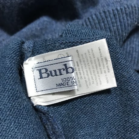 【USED】90'S BURBERRYS HI-NECK SWEATER