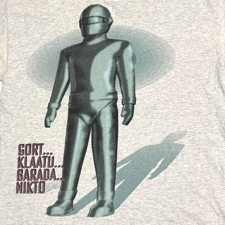 【USED】90's The Day the Earth Stood Still T-SHIRT
