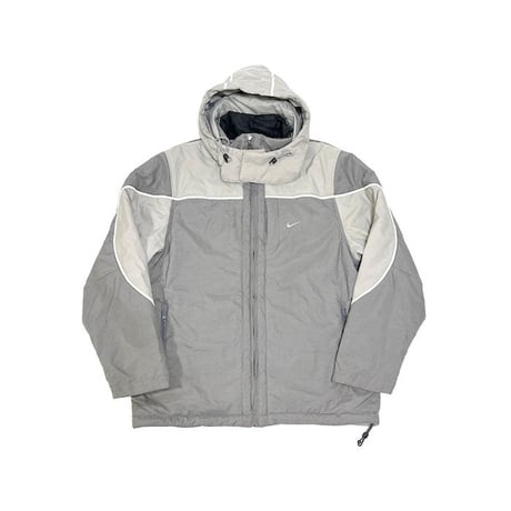 【USED】00'S EURO NIKE PADDED HOODED TECH JACKET
