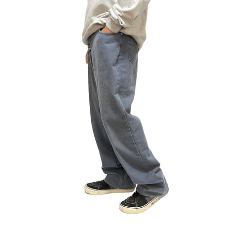 【USED】90'S-00'S VERASCE JEANS DENIM PANTS BLUE GRAY