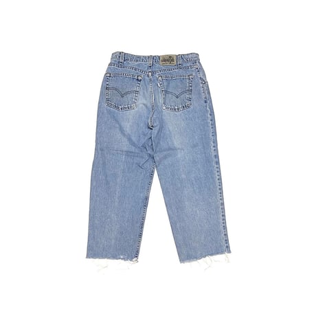 【USED】90s Levi's Silver Tab CUT OFF JEANS