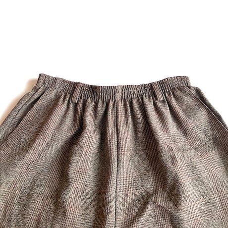 【USED】90'S ALFRED DUNNER PLAID EASY PANTS