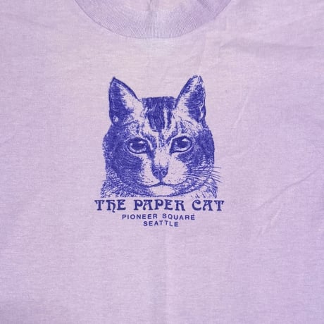【USED】80's THE PAPER CAT SEATTLE T-SHIRT