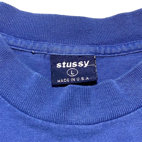 【USED】90'S STUSSY SUPER SONIC L/S T-SHIRT