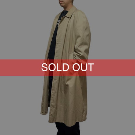 【USED】80'S-90'S BURBERRYS BALMACAAN COAT MADE IN ENGLAND