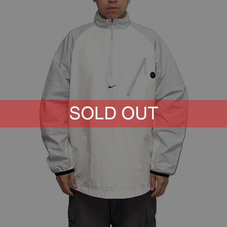 【USED】00's EURO NIKE CD POCKET PULLOVER JACKET