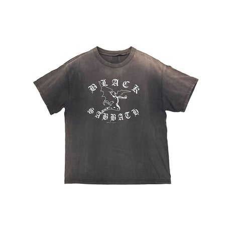 【USED】00's BLACK SABBATH Flying Demon Graphic Faded T-Shirt