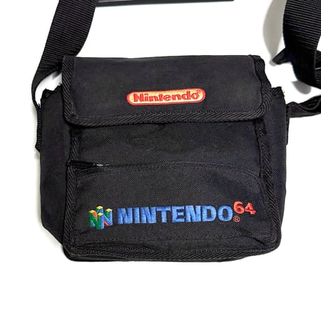 【USED】90's Nintendo 64 Logo 2-Way Utility Bag