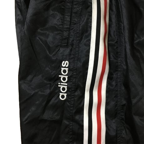 【USED】90'S ADIDAS TROUSERS "THE WORLD BRAND WITH THE 3 STRIPES"