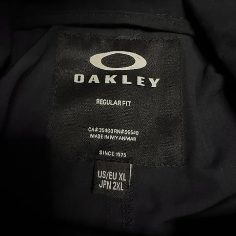 【USED】2010's OAKLEY Stealth Anorak Parka Black