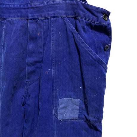 【USED】60'S FRENCH WORK OVERALL