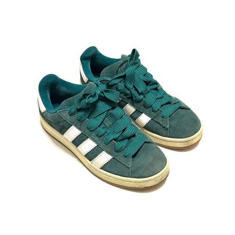 【USED】adidas CAMPUS 00s "Forest Green" Suede Sneakers
