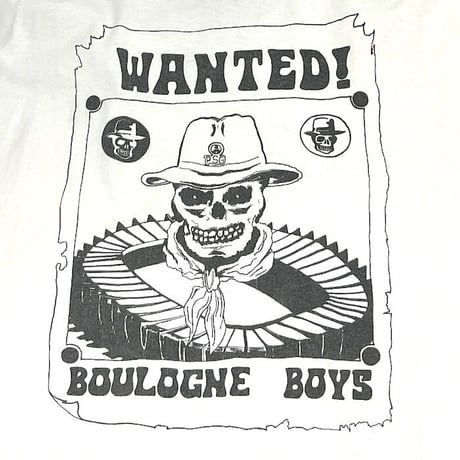 【USED】80'S-90'S PSG BOULOGNE BOYS IRON MAIDEN? T-SHIRT