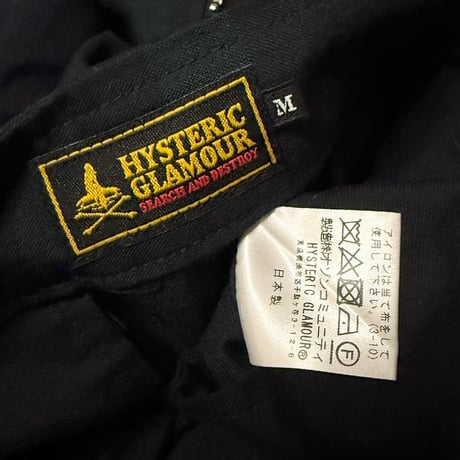 【USED】90's-00's HYSTERIC GLAMOUR BLACK WATCH TARTAN BONDAGE TROUSERS