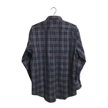 【USED】90'S BURBERRYS NOVA CHECK B.D SHIRT NAVY