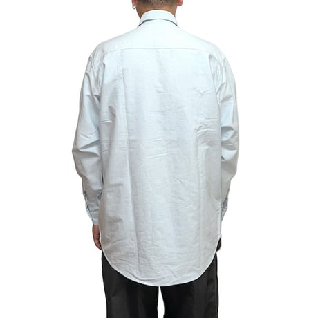【USED】90's ARMANI JEANS B.D. CHAMBRAY SHIRT