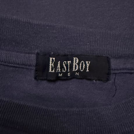 【USED】90's EASTBOY MEN Retro Game Aviation Graphic T-shirt