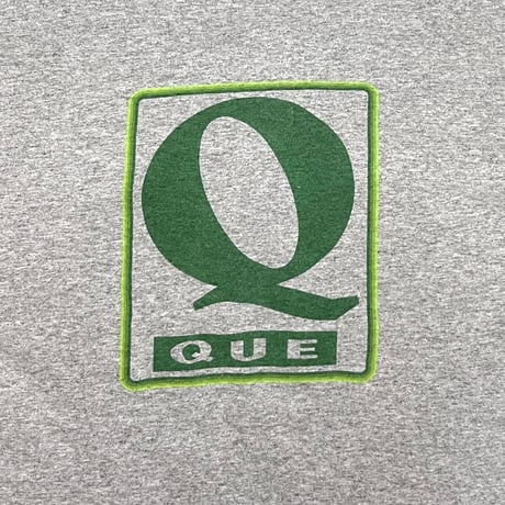 【USED】90's QUE T-SHIRT